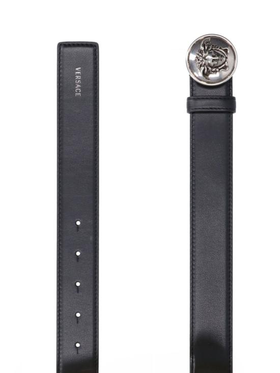 26SS 베르사체 레귤러 벨트 1025016 DVTP11B00K Black - VERSACE