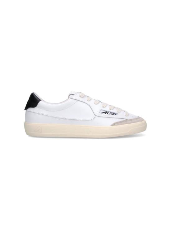  오트리 WINDSCAPE 로우 스니커즈 캔버스 SCLM UK02UK02 White