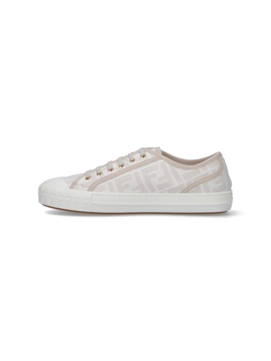 26SS 펜디 도미노 패브릭 로우탑 스니커즈 8E8325 AJZXF1GQF White - FENDI