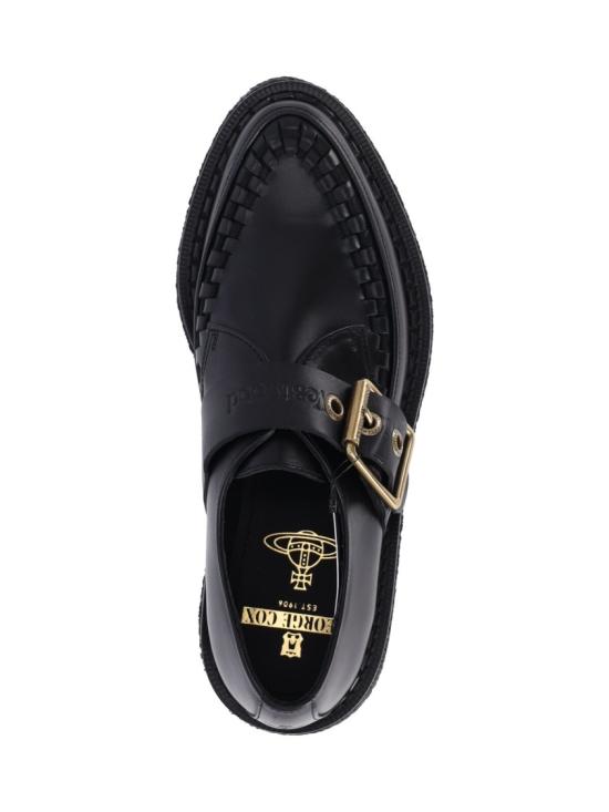 26SS 비비안웨스트우드 로퍼 72050015U C0093N401 Black - VIVIENNE WESTWOOD