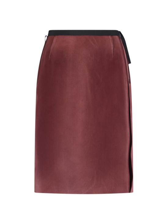 26SS 마르지엘라 미디 스커트 S51ME0052 M35389248 Burgundy