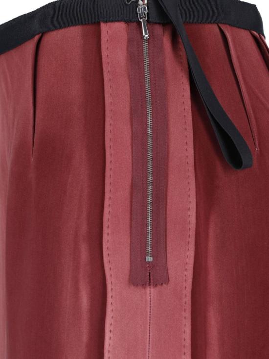 26SS 마르지엘라 미디 스커트 S51ME0052 M35389248 Burgundy - MAISON MARGIELA