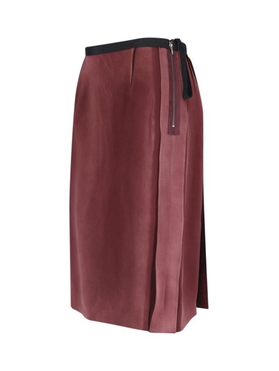 26SS 마르지엘라 미디 스커트 S51ME0052 M35389248 Burgundy - MAISON MARGIELA