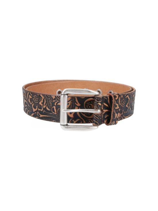 26SS 아워레가시 가죽 벨트 A2268BPPAISLEY BLACK VINTAGE LEATHER Black