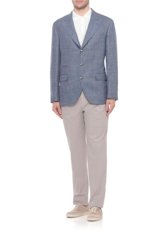 26SS 브루넬로 쿠치넬리 수트 자켓 MZ4027BFD5 C005 Blue - BRUNELLO CUCINELLI