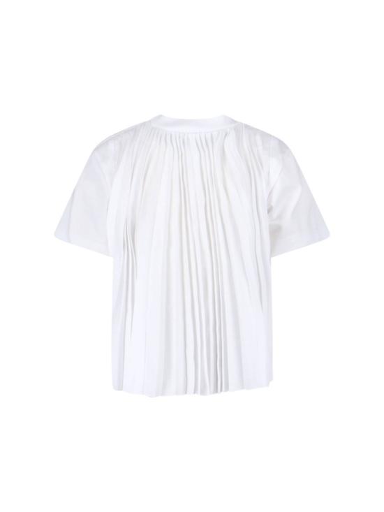 26SS 사카이 반팔 티셔츠 26 08544101 White - SACAI