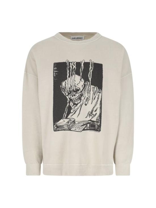 26SS 아워레가시 긴팔 티셔츠 M2266SAANGRY FAN MAIL PRINT Neutrals