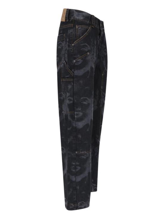 25FW 바퀘라 데님 팬츠 VAQ10P0041 Black - VAQUERA