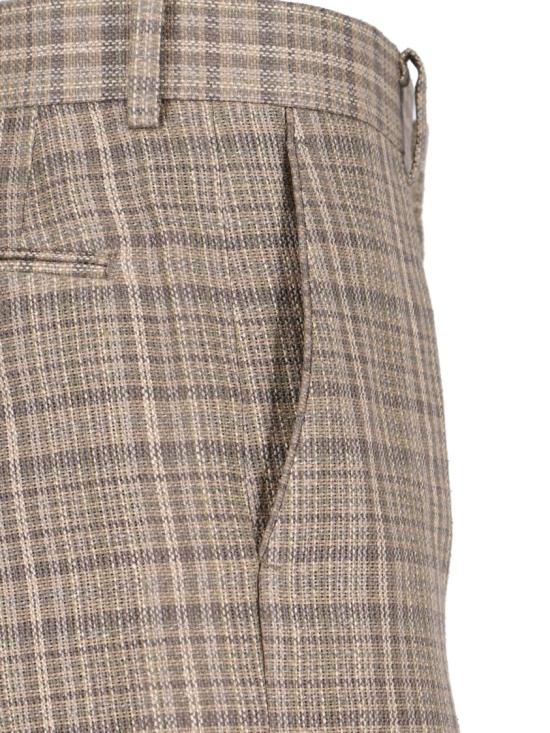 26SS 오라리 스트레이트 팬츠 A26SP02SNDARK BROWN CHECK Brown - AURALEE