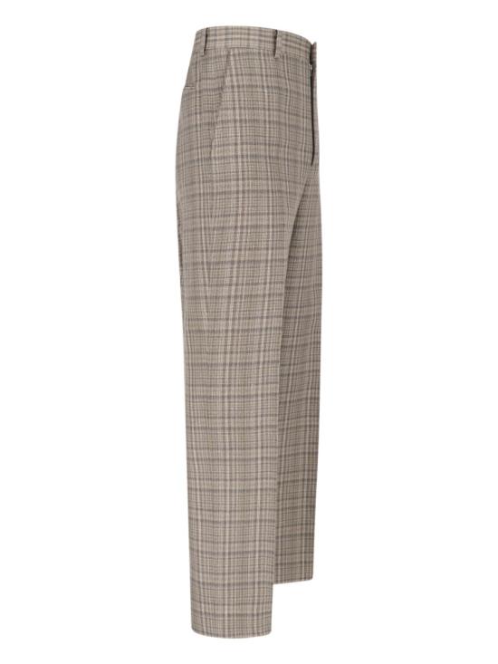 26SS 오라리 스트레이트 팬츠 A26SP02SNDARK BROWN CHECK Brown - AURALEE