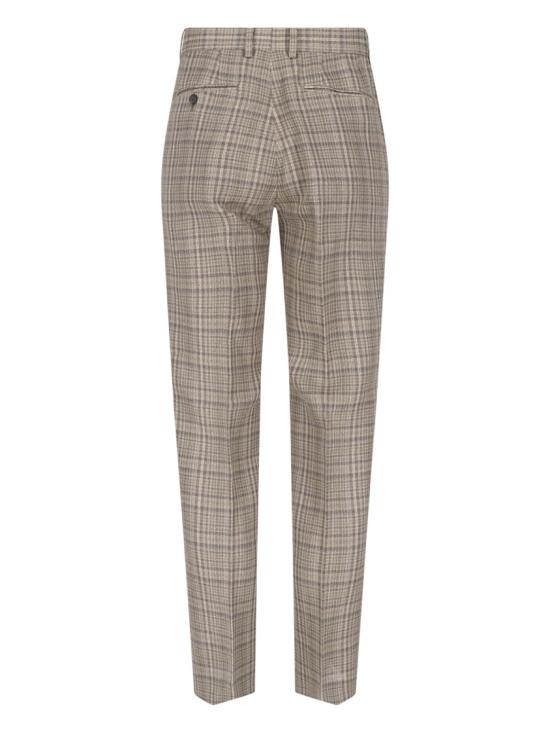 26SS 오라리 스트레이트 팬츠 A26SP02SNDARK BROWN CHECK Brown - AURALEE
