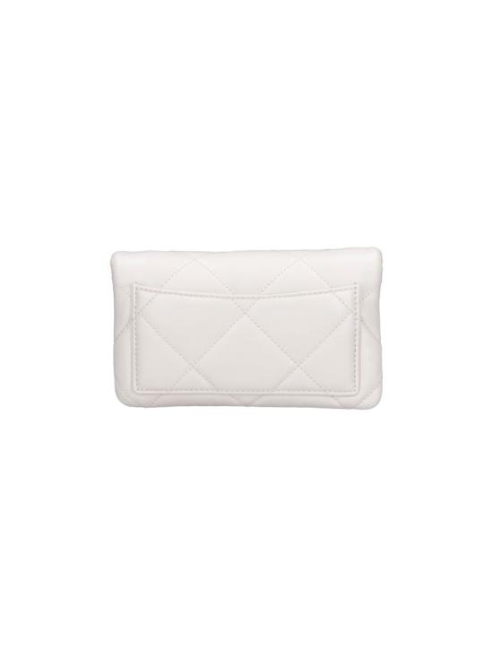 26SS 토리버치 키라 다이아몬드 퀼트 체인 월렛 158624101 White - TORY BURCH