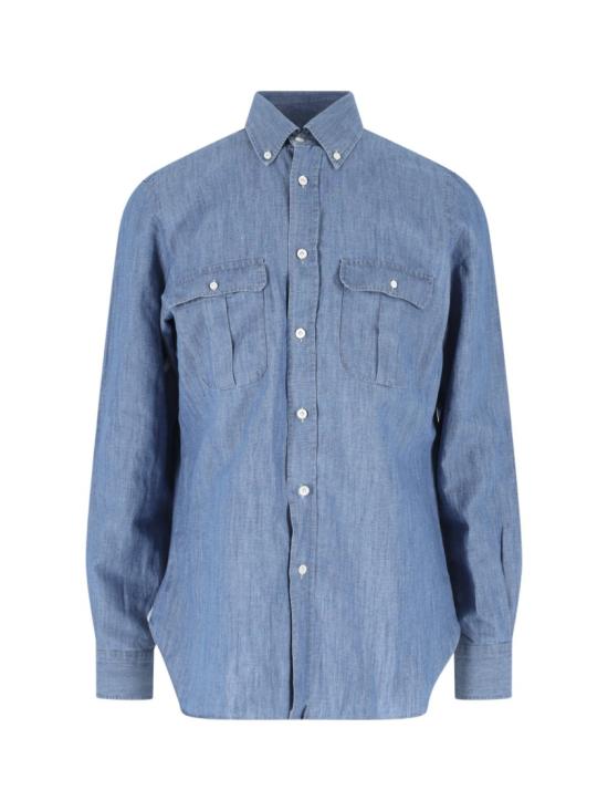 26SS 피나모레 데님 셔츠 C0724D ZURIGO4 LEONARDO04 Blue