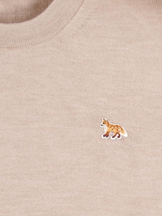 26SS 메종키츠네 베이비 폭스 메리노 레귤러 점퍼 PW00801KT11810429 Neutrals - MAISON KITSUNE