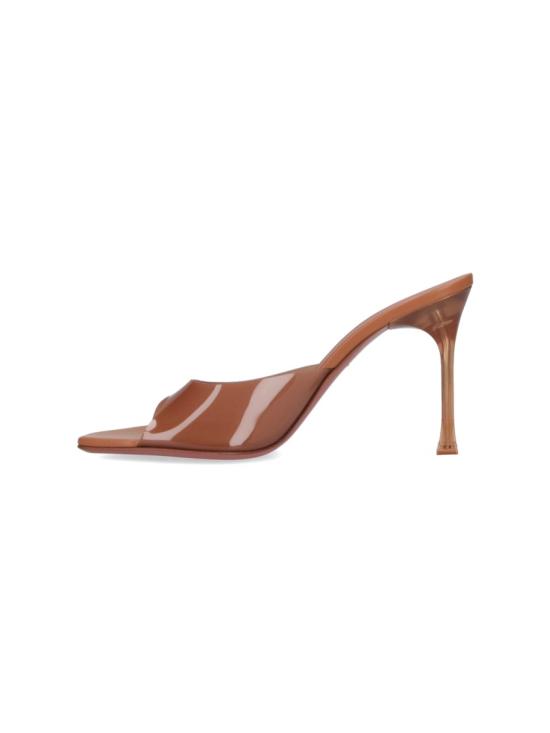 26SS 아미나 무아디 힐/펌프스 16S366066ALELATTE PVC LATTE NAPPA Brown - AMINA MUADDI