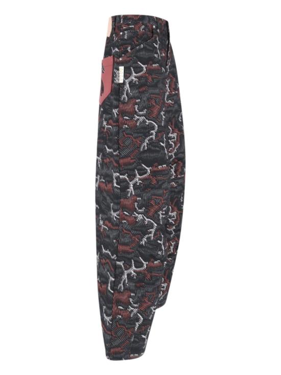 25FW 피디에프 데님 팬츠 DFM03020GF060RED60RED Black - PDF