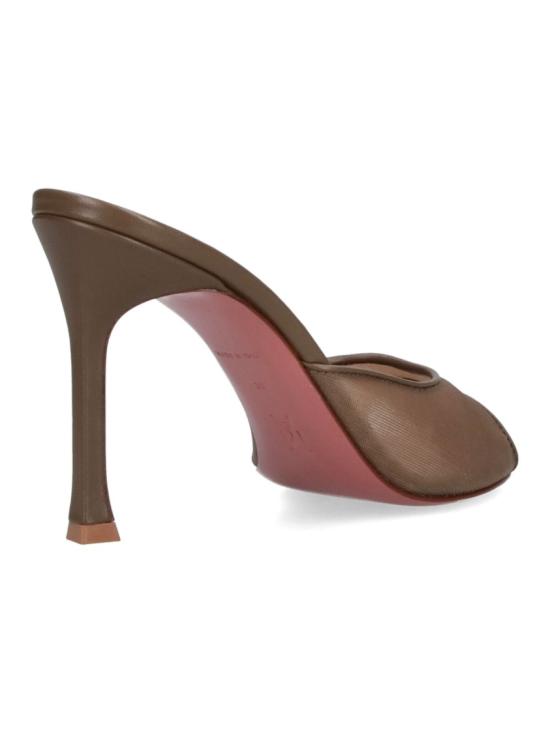 26SS 아미나 무아디 뮬/슬리퍼 16S365856ALETAUPE MESH Brown - AMINA MUADDI