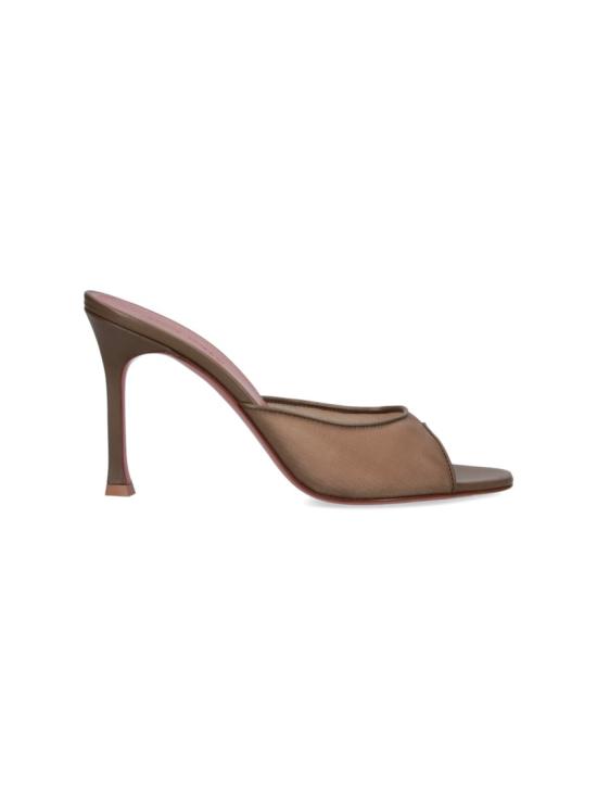 26SS 아미나 무아디 뮬/슬리퍼 16S365856ALETAUPE MESH Brown