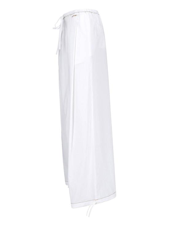26SS 마르니 스트레이트 팬츠 PAMA0634S0 UTC19300W01 White - MARNI