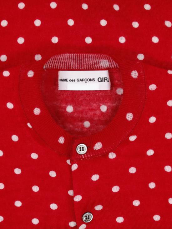 25FW 꼼데가르송 가디건 NP N008 W252 Red - COMME DES GARCONS