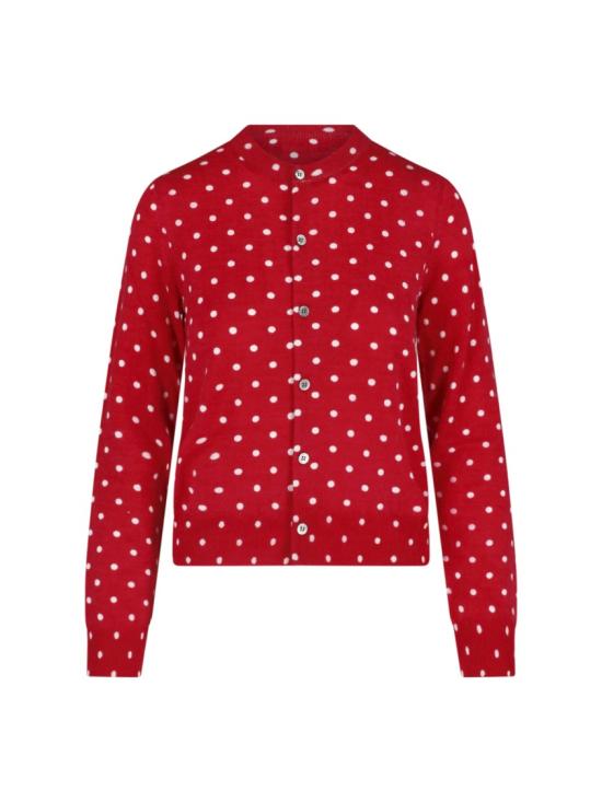 25FW 꼼데가르송 가디건 NP N008 W252 Red