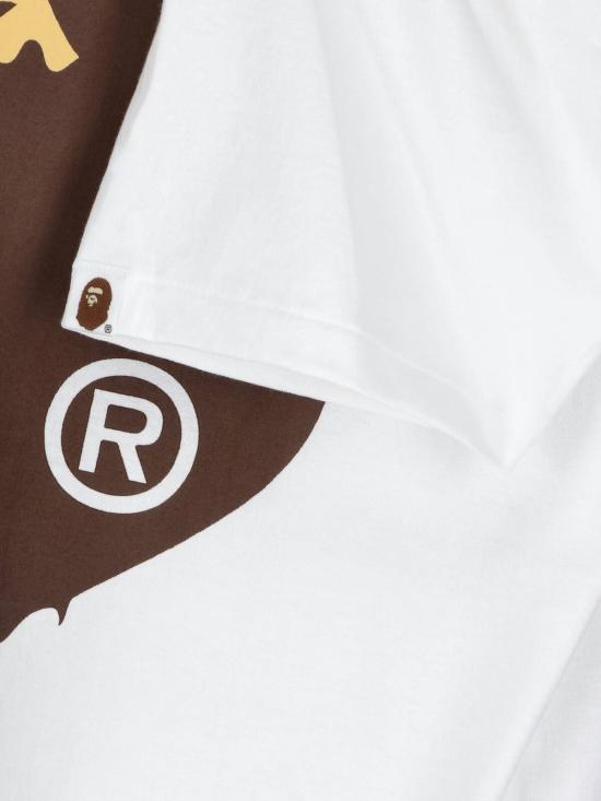 26SS 베이프 반팔 티셔츠 001TEM301002M WHITE White - BAPE