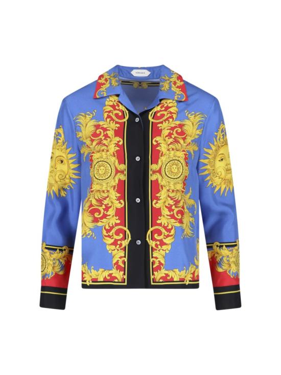 26SS 베르사체 탑 1024231 1A179565UG70 Blue