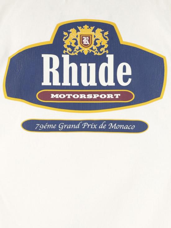 26SS 루드 반팔 티셔츠 RHSS26TT040126190 White - RHUDE