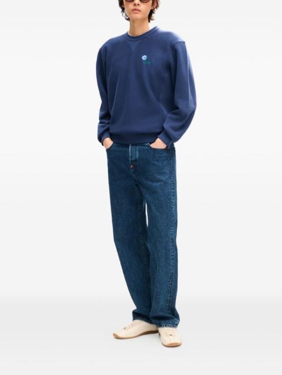 26FW 겐조 긴팔 티셔츠 FG65SW2754MJ 79 Blue - KENZO