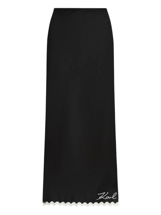 26SS 칼라거펠트 스커트 B1W46023 Black