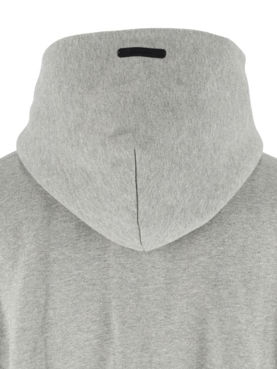 26SS 피어오브갓 후드 티셔츠 192SP262053FCONCRETE HEATHER DARK CONCRETE Grey - FEAR OF GOD
