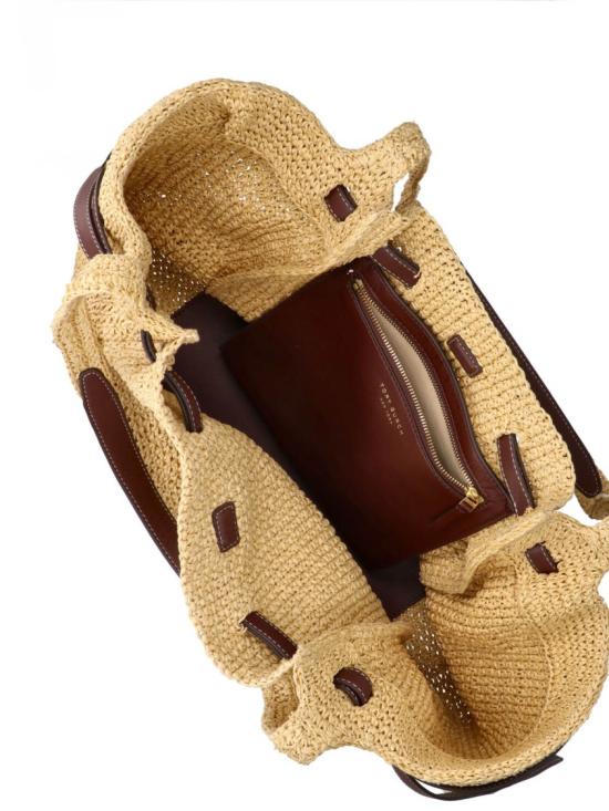 26SS 토리버치 로미 우븐 토트 백 178696254 Neutrals - TORY BURCH