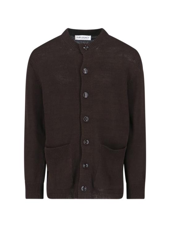 26SS 아워레가시 Parlor 가디건 M2263PBBLACK COFFEE COTTON RAFIA Brown