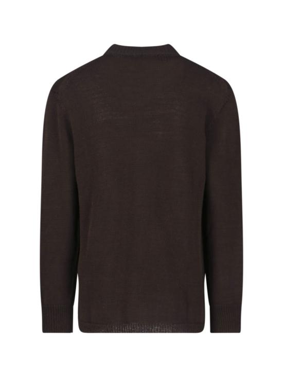 26SS 아워레가시 Parlor 가디건 M2263PBBLACK COFFEE COTTON RAFIA Brown - OUR LEGACY
