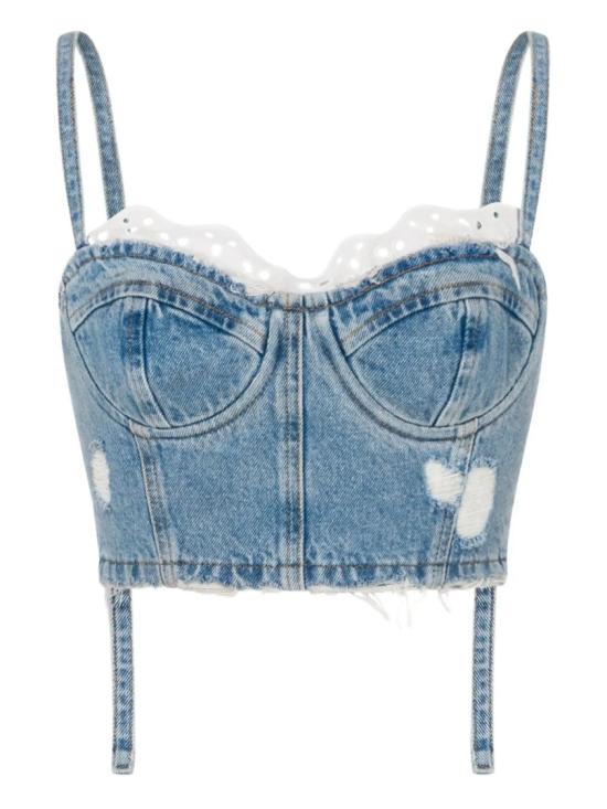 26SS 모스키노 탑 A08053218 Blue