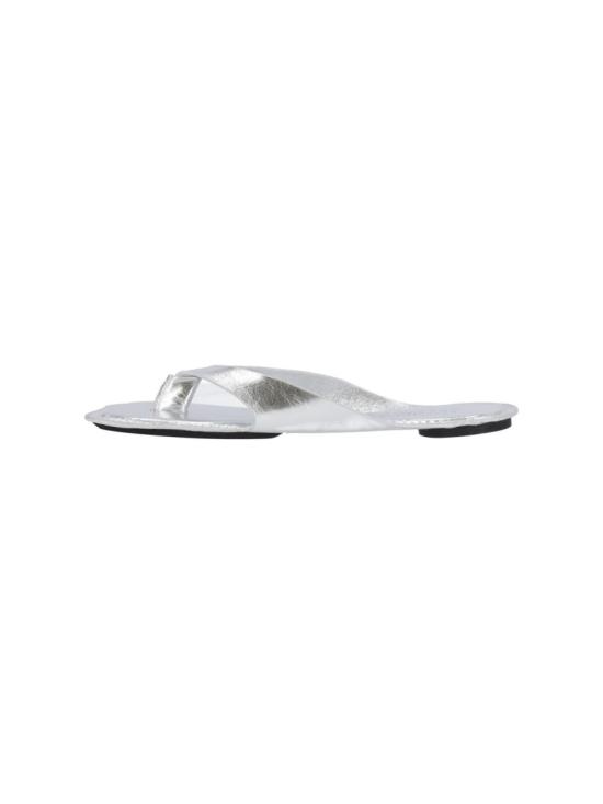 26SS MM6 메종마르지엘라 뮬/슬리퍼 S66WP0119 P7703T9002 Silver - MM6 MAISON MARGIELA