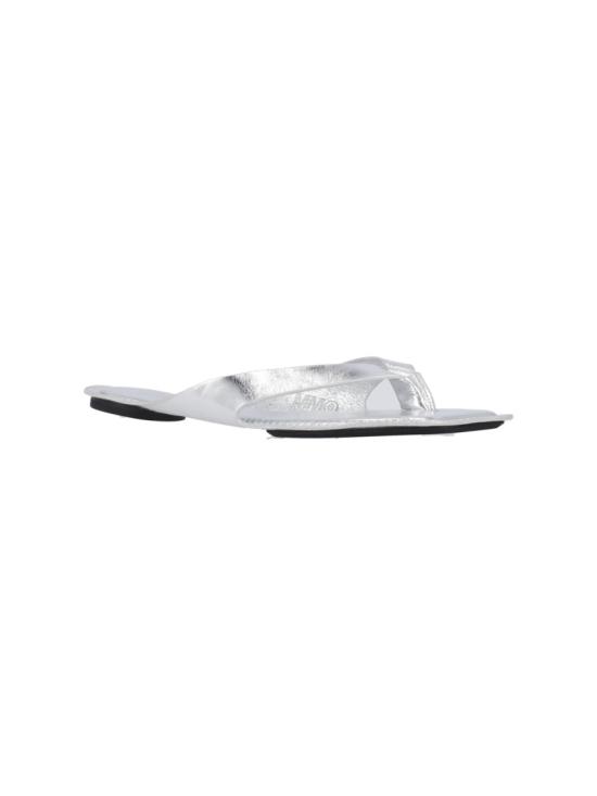 26SS MM6 메종마르지엘라 뮬/슬리퍼 S66WP0119 P7703T9002 Silver - MM6 MAISON MARGIELA