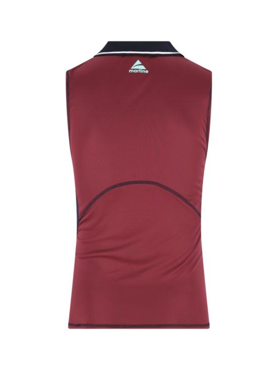 26SS 마틴로즈 폴로 티셔츠 125JT15118RED Burgundy - MARTINE ROSE