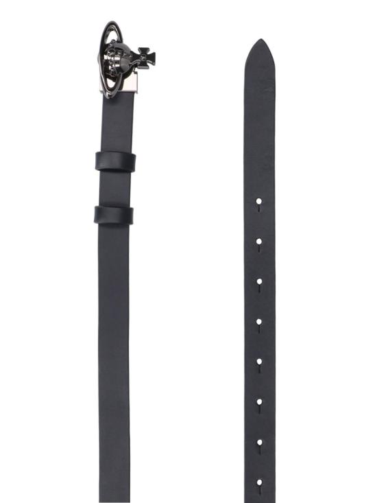 26SS 비비안웨스트우드 레귤러 벨트 8201008DW L00CHN401 Black - VIVIENNE WESTWOOD