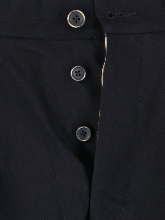 26SS 우마 왕 스트레이트 팬츠 UW3018UW900 Black - UMA WANG