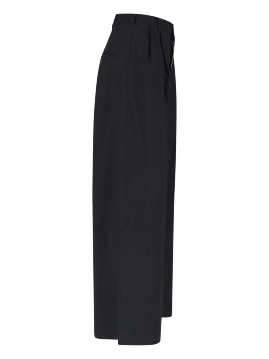 26SS 우마 왕 스트레이트 팬츠 UW3018UW900 Black - UMA WANG