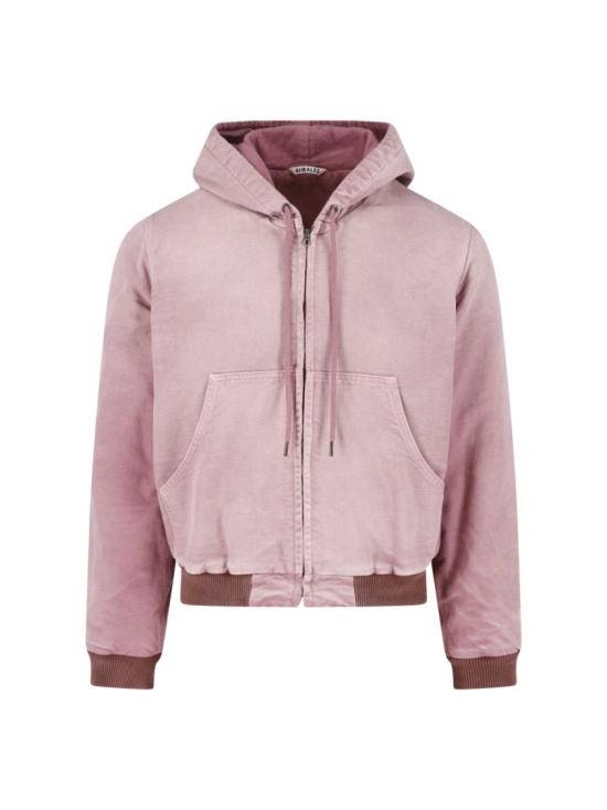 26SS 오라리 자켓 A25AB02CDFADED BURGUNDY Pink