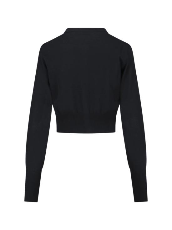 26SS 비비안웨스트우드 베아 크롭드 가디건 1803002U Y003FN401 Black - VIVIENNE WESTWOOD