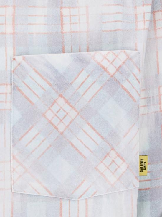 26SS 갤러리 디파트먼트 긴팔 셔츠 TOP025BLUE PLAID Blue - GALLERY DEPT