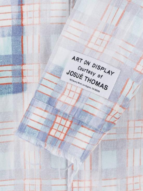 26SS 갤러리 디파트먼트 긴팔 셔츠 TOP025BLUE PLAID Blue - GALLERY DEPT