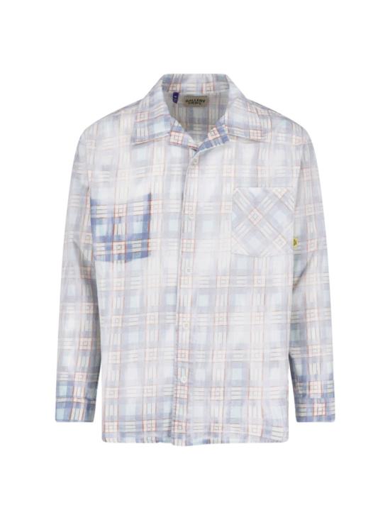 26SS 갤러리 디파트먼트 긴팔 셔츠 TOP025BLUE PLAID Blue