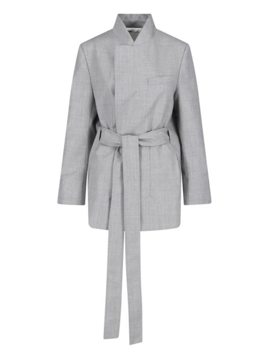 26SS 사 수 파이 자켓 702A WO0950 Grey