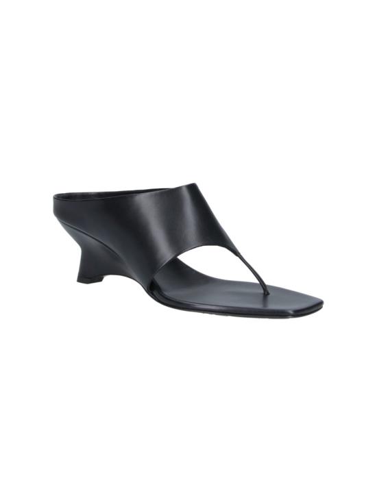 26SS 케이트 뮬/슬리퍼 F3108 1027 L1027200 Black - KHAITE