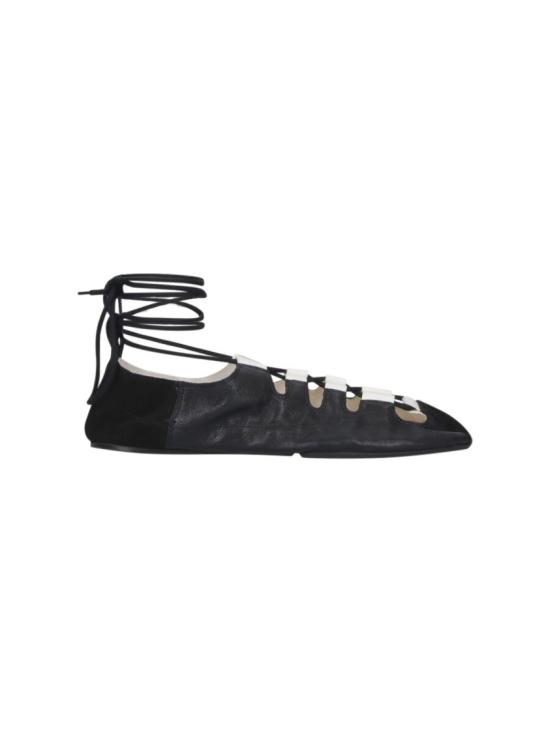 26SS 알라이아 플랫 슈즈 AA3A1030I208999 Black