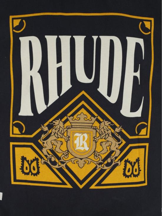 26SS 루드 반팔 티셔츠 RHSS26TT020126185 Black - RHUDE